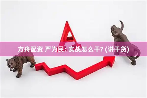 方舟配资 严为民: 实战怎么干? (讲干货)