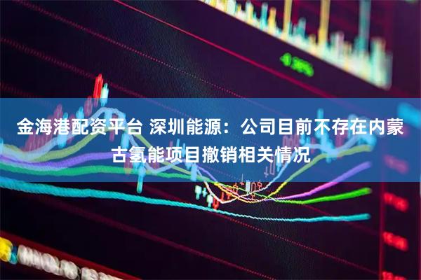 金海港配资平台 深圳能源：公司目前不存在内蒙古氢能项目撤销相关情况